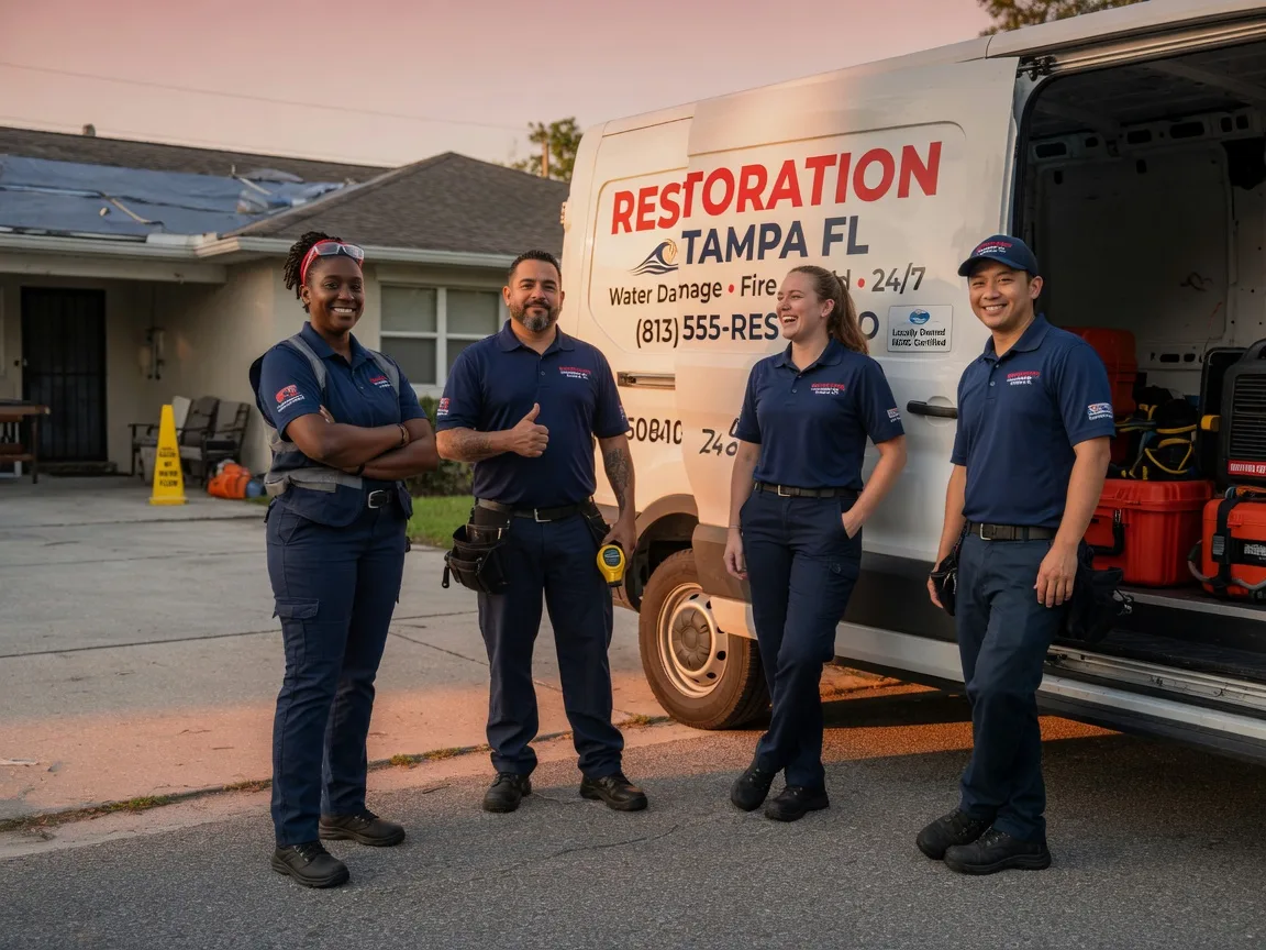 Water Damage Restoration company in Lancaster, KS